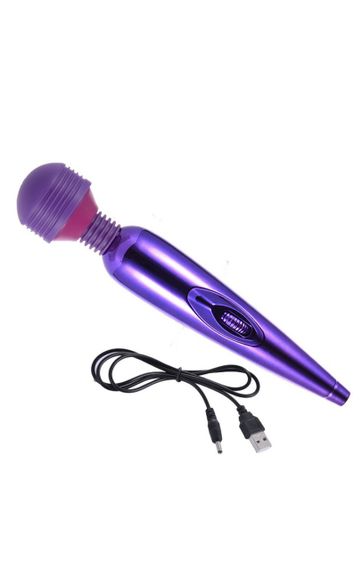 Вібромасажер для всього тіла Easy Love 10 режимів вібрації Dark purple Sex Aura