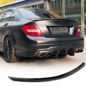 Спойлер SD V1 (Карбон) для Mercedes C-class W204 2007-2015 рр