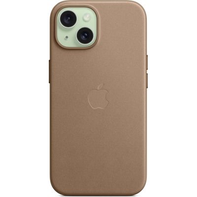 Чехол для мобильного телефона Apple iPhone 15 FineWoven Case with MagSafe Taupe (MT3C3ZM/A) | Зображення 3