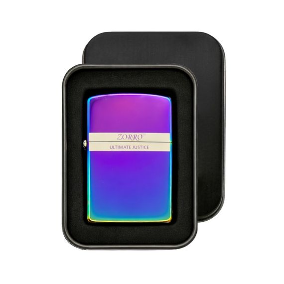 Бензиновая Зажигалка Зорро Zorro Ultimate Justice Rainbow | Зображення 1