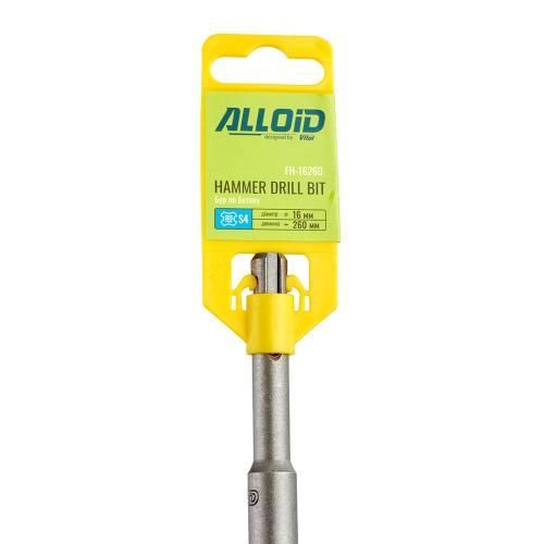 Бур по бетону SDS-plus S4 16x260мм Alloid | Зображення 1