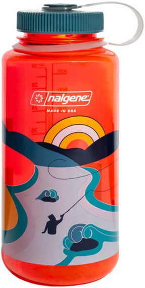 Пляшка Nalgene Wide Mouth Retro 1 L. Fisherman