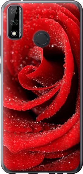 Чехол на Huawei P Smart 2020 Красная роза "529u-2060-17620"