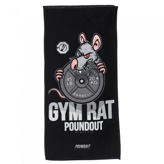 Рушник Poundout Gear GYM RAT 35х70