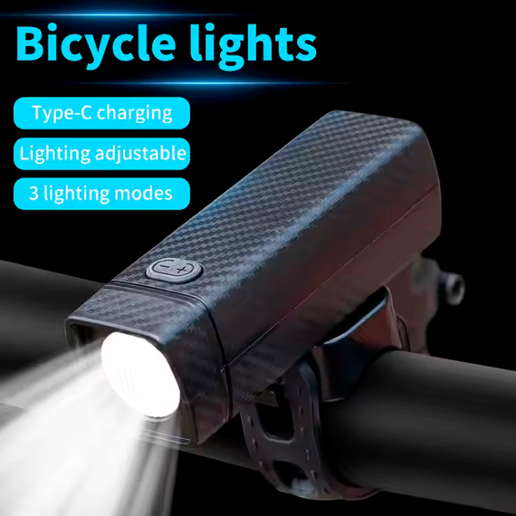 Велофонарь CYGM-256-LED, 50LUM, водонепроницаемый, аккумулятор, ЗУ Type-C | Зображення 2