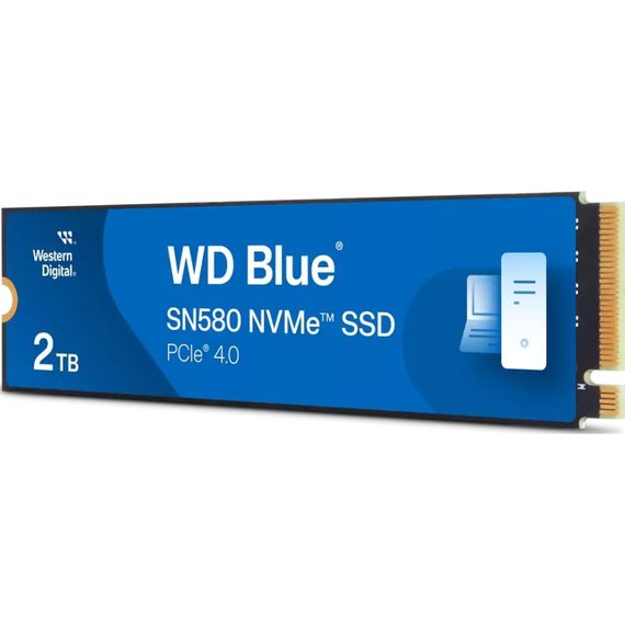 Накопичувач SSD M.2 2280 2TB SN580 Blue WD (WDS200T3B0E) | Зображення 1