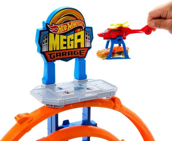 Игровой набор Гараж с мега петлей Hot Wheels City Mega Loop Garage | Зображення 4