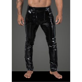 Штани вініл H060 Noir Handmade L, Черный