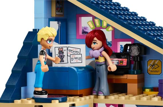 Конструктор LEGO Friends Родинні будинки Оллі й Пейслі 42620 | Зображення 5