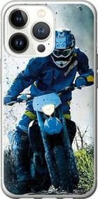 Чехол на iPhone 13 Pro Мотокросс из силикона FCh_056931