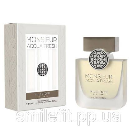 Чоловіча парфумована вода Milestone Monsieur Aqua Fresh 100 мл