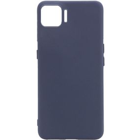 Чехол Silicone Cover Full without Logo (A) для Oppo A73 Синий / Midnight Blue