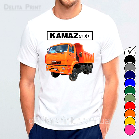Футболка з принтом авто "Камастист"