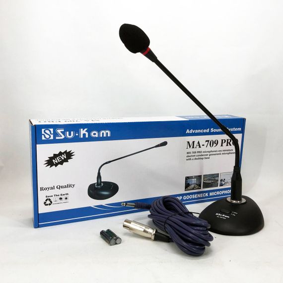 Микрофон настольный UKC DM MA-709 для конференций | Зображення 1