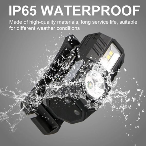 Потужний акумуляторний ліхтарик на голову T131-XPE+3SMD, Налобний ліхтар для сантехніка ZR-89 | Зображення 1