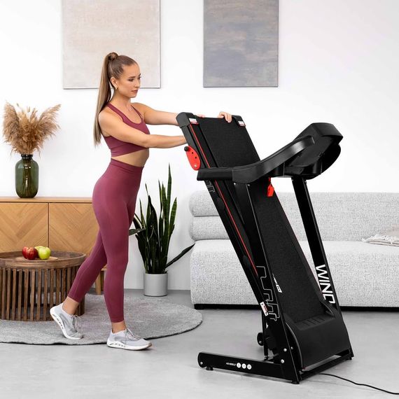 Бігова доріжка Hop-Sport HS-1000LB Wind червоний | Зображення 6