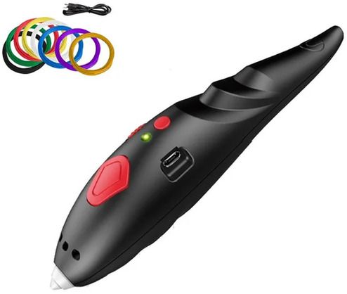 Ручка 3D акумуляторна з трафаретом XPRO K9902-48 (MER-14599_370)