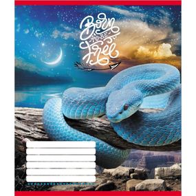 Тетрадь ученическая "Животные" 018-530247K-5 в клеточку, 18 листов