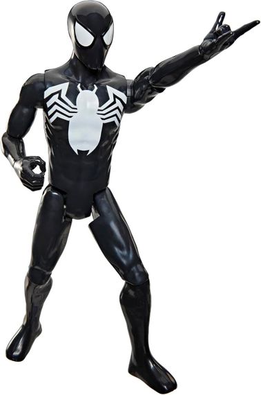 Колекційна ігрова фігурка Чорний Людина-Павук 30 см Спайдермен Hasbro Marvel Black Suit Spider-Man | Зображення 4