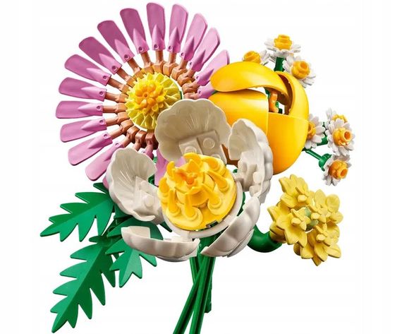 Конструктор игровой Botanicals Маленький солнечный букет 10347 373 детали