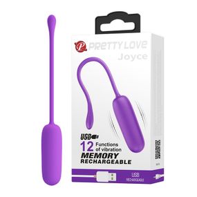 Виброяйцо - Pretty Love Joyce Vibrating Egg Purple sexstyle