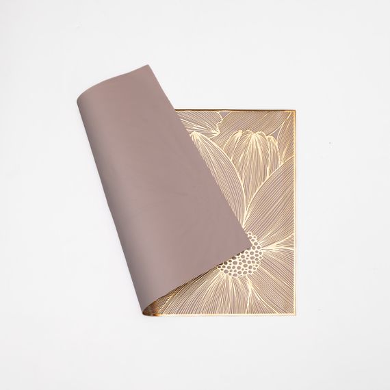 Серветка сервірувальна на стіл 45×30 см прямокутна HP-35-12GOLD | Зображення 1