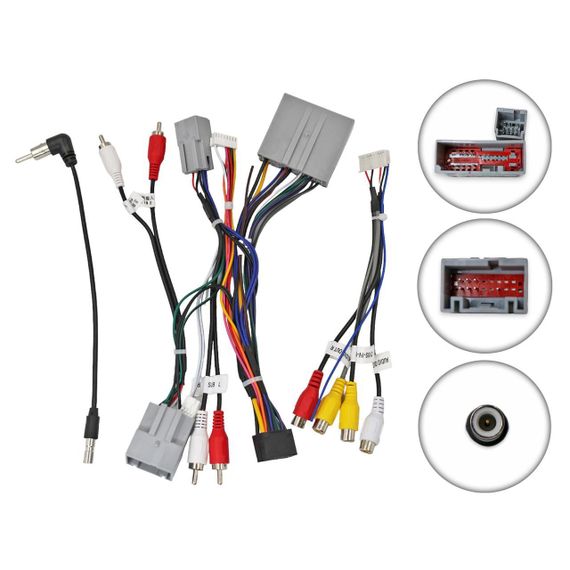 Інсталяційний комплект серії QIV під Ford Escape 2007+ (Mazda Tribute 2006-2008) (W2) 9 дюймів | Зображення 1