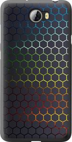 Чехол на Huawei Y5 II Переливающиеся соты "498u-496-17620"