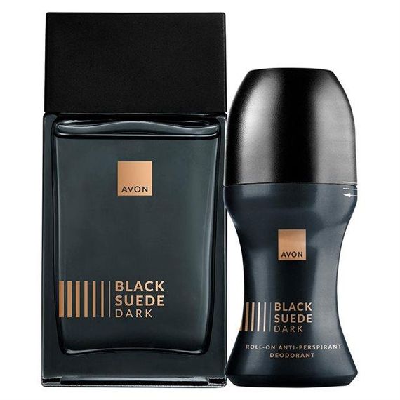 Набор Avon 2-в-1 Black Suede Dark