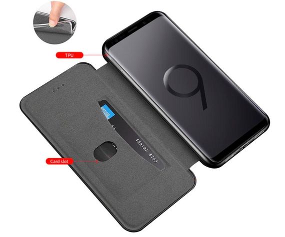 Чехол-книжка Primolux Besus для Samsung Galaxy S9 Plus (SM-G965) - Black | Зображення 2