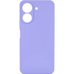 Чохол TPU GETMAN Liquid Silk Full Camera для Xiaomi Redmi 13C / Poco C65 Бузковий / Dasheen