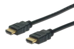 Кабель ASSMANN HDMI High speed + Ethernet (AM/AM) 3.0m, black (AK-330114-030-S)