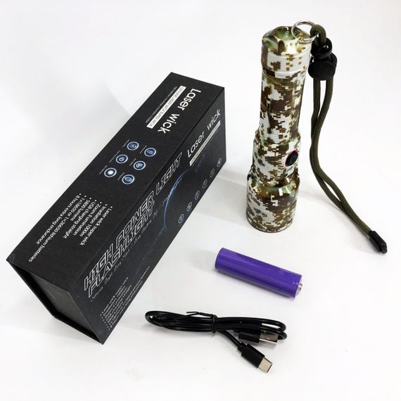 Світильник пило-вологозахищений, Світильник зі світлодіодним зарядним портом, Потужні ліхтарики QG-12