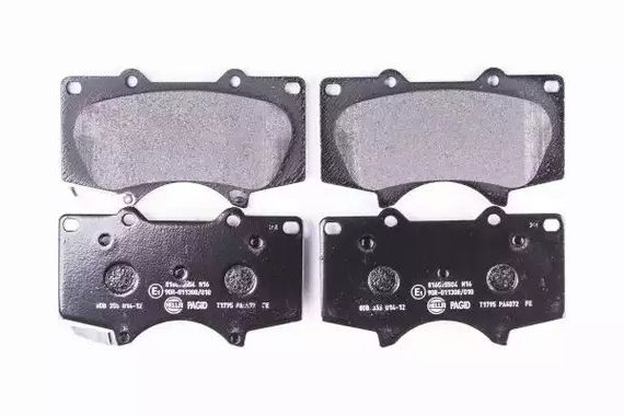 Колодки передні гальмівні PAJERO/FJ CRUISER/LAND CRUISER 2.7-4.7 01-, HELLA (8DB355014121) | Зображення 2