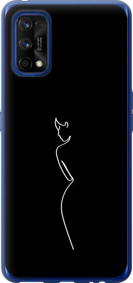 Чехол на Realme 7 Pro Силуэт1 "4590u-2082-17620"