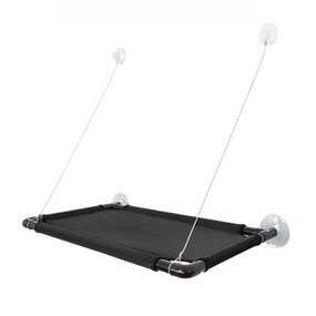 Подвесной Гамак Для Котов Лежанка на Окно с Присосками для Животных до 10 кг 48 см