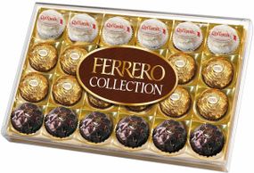 Конфеты шоколадные в коробке Ferrero Collection, 269г, ассорти на подарок,  колекция рафаелло и ферерро