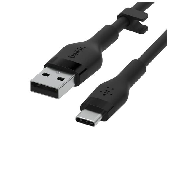 Дата кабель USB 2.0 AM to Type-C 3.0m 15W Black Belkin (CAB008BT3MBK) | Зображення 9