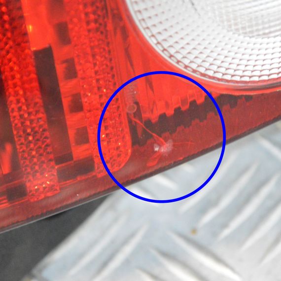 Ліхтар задній лівий Nissan Micra K12 2003-2010 хетчбек Фара стоп задня ліва Ніссан Мікра к12 26555AX710 | Зображення 4