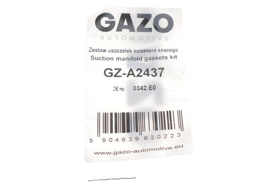 Прокладка колектора впускного Citroen Berlingo Nemo Peugeot Partner 1.4 96-15 к-кт  GZ-A2437 | Зображення 1