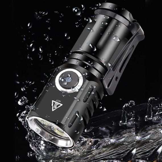 Мощные фонарики PLD-536-3XPG, Ручной фонарик led, Ударопрочный водонепроницаемый фонарь BU-74 | Зображення 6