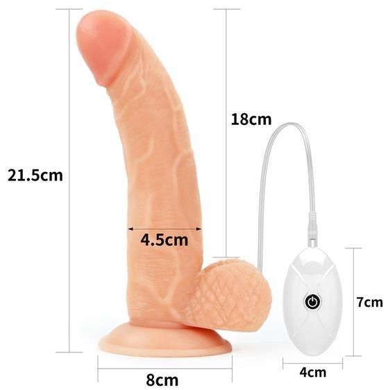 Страпон з вібрацією - Ingen Easy Strap-On Set 8.5" With Vibration Sex Aura | Зображення 3
