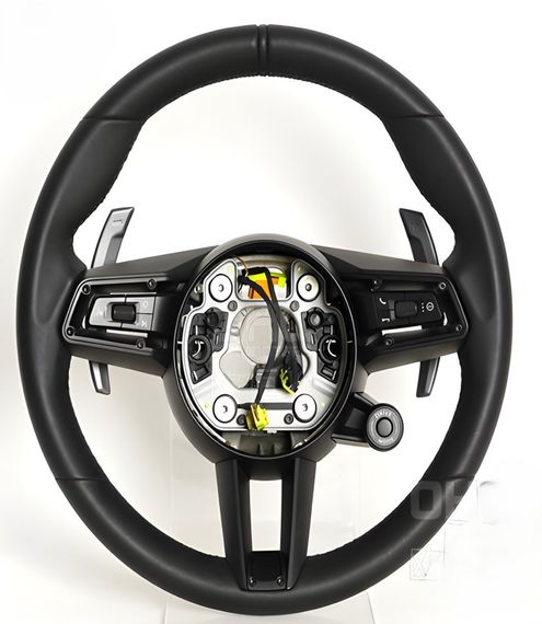 Руль (2016-2015, Черный) для Porsche 911