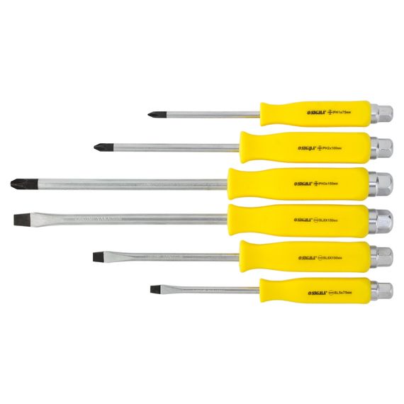 Набір викруток ударних Sigma під ключ 6шт CrV 4001141