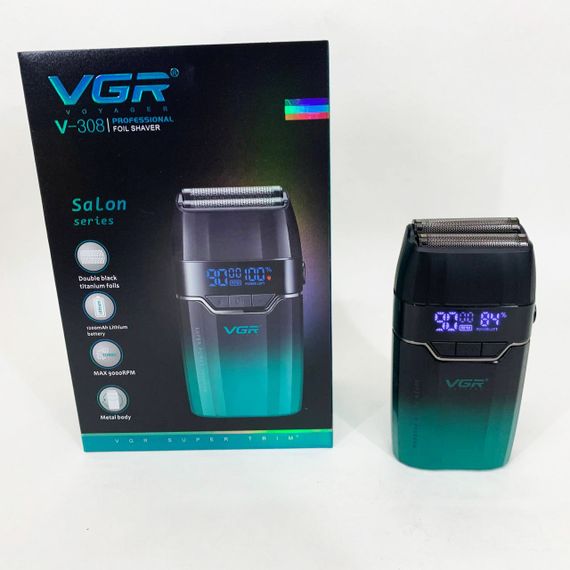 Профессиональная электробритва с насадками VGR V-308, Электробритва для профессионального бритья EJ-71 | Зображення 2