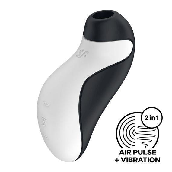 Вакуумний стимулятор з вібрацією Satisfyer Orca — інноваційна технологія стимуляції для неперевершеного задоволення | Зображення 1