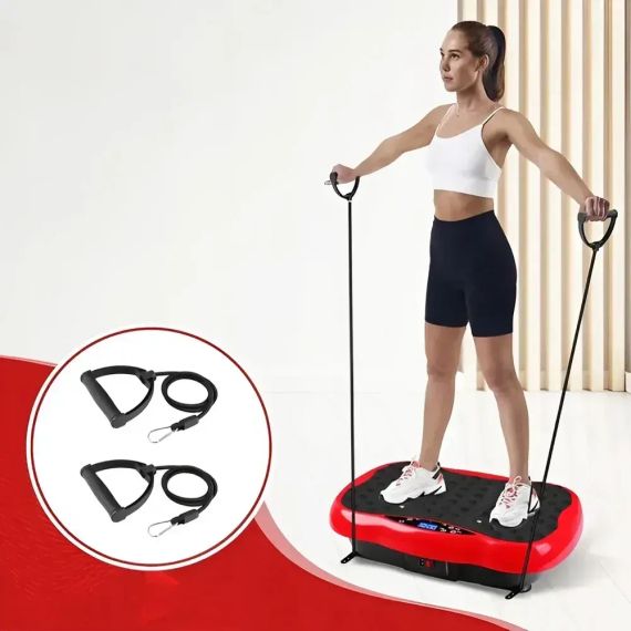 Віброплатформа для тренувань + пульт, до 120кг, від мережі / Вібраційна платформа для схуднення | Зображення 4