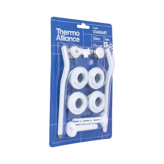 Комплект на радіатор Thermo Alliance Standart 1/2"х1" SD118152 | Зображення 1
