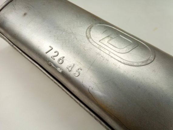 Глушник універсальний плоский DM (D.726/45) 500*170*100*d 45 мм | Зображення 1