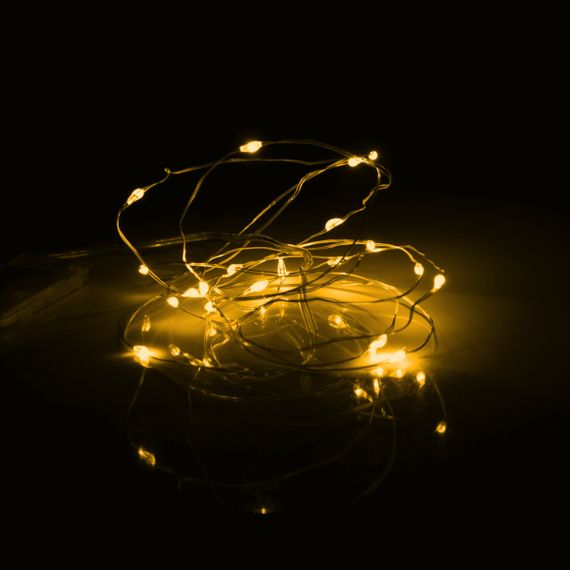 Електрична гірлянда YES Нитка 975023 2 м 20 LED жовта | Зображення 1